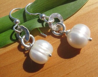 Pearl Dangle Earrings