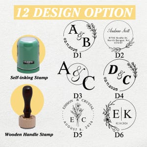 Wedding Logo Stamp,Custom Stamp for Weddings,Initial Stamp,Custom Wedding Gift ,Engagement Gift,Custom Favor Stamp,Handmade Wedding Stamp