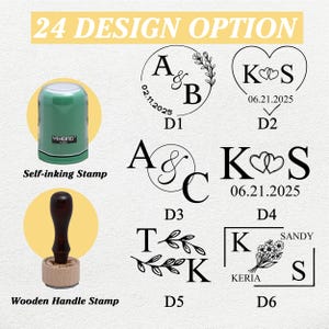Wedding Logo Stamp,Custom Stamp for Weddings,Initial Stamp,Custom Wedding Gift ,Engagement Gift,Custom Favor Stamp,Handmade Wedding Stamp