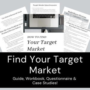 Target Market Guide: Workbook & Case Studies (Digital Download)