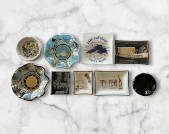 Group Of Vintage State Ashtrays, Your Choice 12.95 Each