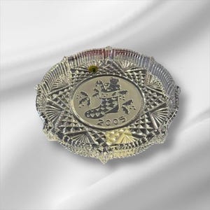 2005 Waterford Crystal Songs of Christmas 8&quot; Plate Joy To The World