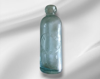 RARE J. ED. Baker Newburgh NY Bottle, Dug Blob Top Bottle In Nice Condition