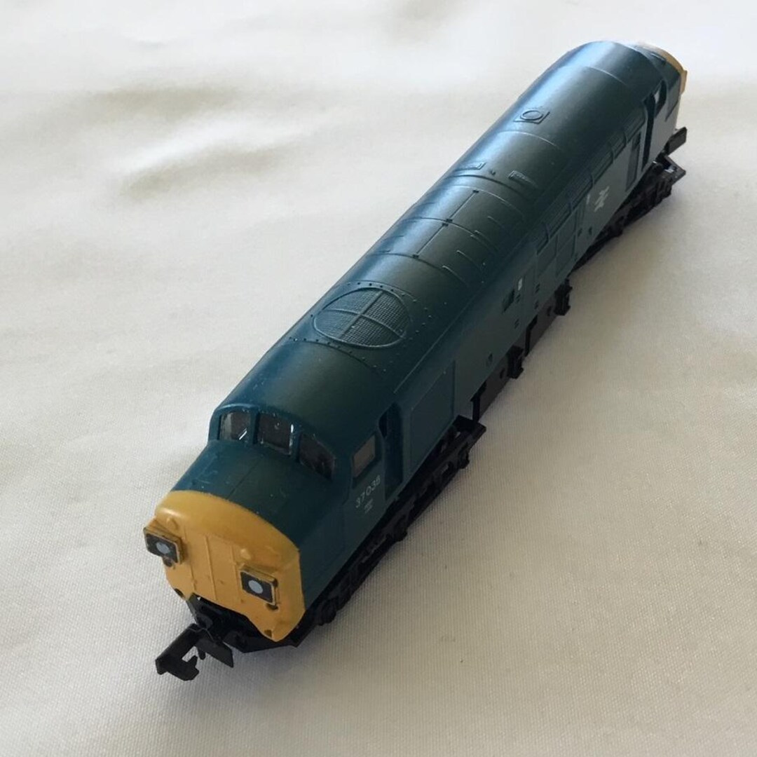Grafar Ltd Britain N Scale 37035 Diesel Locomotive, W/box, Used - FREE ...