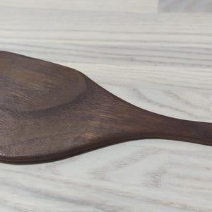 Wooden spatula made of walnut wood