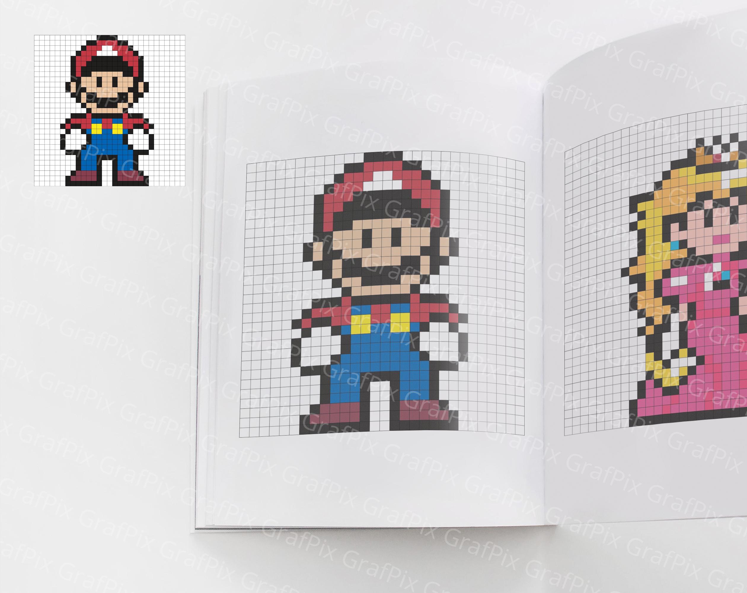 Super Mario Perler Bead Pattern Collection: 43 Designs (PDF Pattern) - Etsy