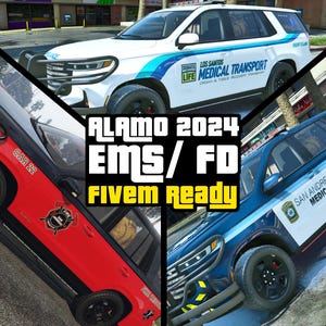 Alamo24 EMS/ gesehen 3 Liveries (Fivem ready)
