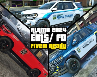 Alamo24 EMS/ FD 3 Liveries (Fivem ready)