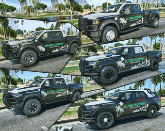 FiveM Game Warden pack | Server compatible | Roleplay