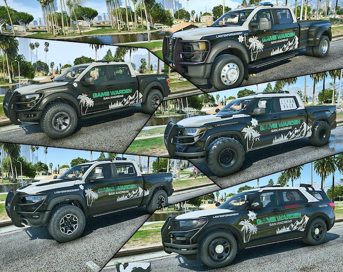 Featured listing image: FiveM Game Warden pack | Server compatible | Roleplay