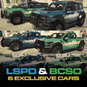 Exclusive LSPD & BCSO Pack (Fivem ready)
