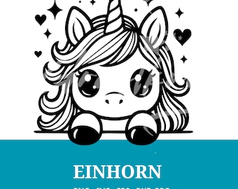 Unicorn SVG Unicorn Tattoo Style Png svg dxf Fantasy Magic Clipart Cricut Silhouette Cut File Plotter File Line Art Star