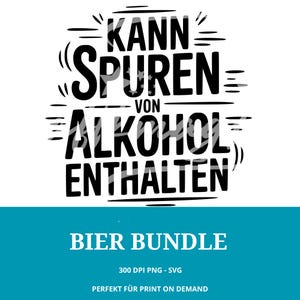 German Beer Sayings SVG PNG Bundle Alcohol SVG Drinks SVG Cricut Silhouette Plotter File SVG German Sayings SVG Print on Demand T-Shirt Pod image 2