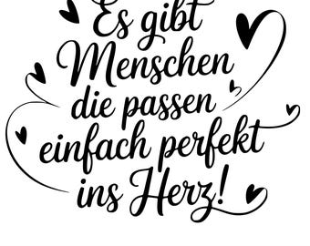 German saying SVG file, digital download, plotter file PNG, hand lettering, saying plotting, Cricut, Silhouette, Cameo, DIY crafting