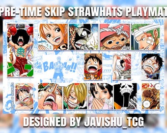 Pre-Time Skip STRAWHATS PLAYMAT