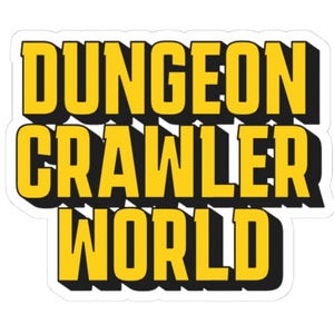 Dungeon Crawler World Sticker - Inspired by Dungeon Crawler Carl Series | Sci-Fi Fantasy Vinyl Sticker, Princess Posse, Princess Donut