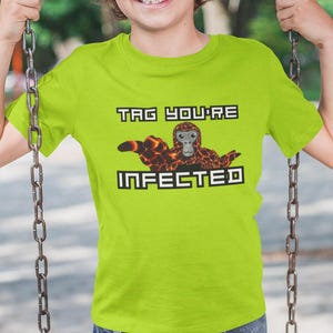 Gorilla Tag-T-shirt - &quot;Oeps... I Tagged You Again&quot;-grafisch shirt voor zomerplezier, terug naar school, verjaardagscadeaus, vrijetijdskleding, VR-kleding