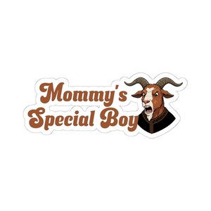 Adesivo "Menino Especial da Mamãe" Prepotente - Adesivo de Vinil Recortado com Beijo Carl de Dungeon Crawler - Princesa Posse, Presente DCC, Produtos de Livros DCC, Adesivo DCC imagem 10