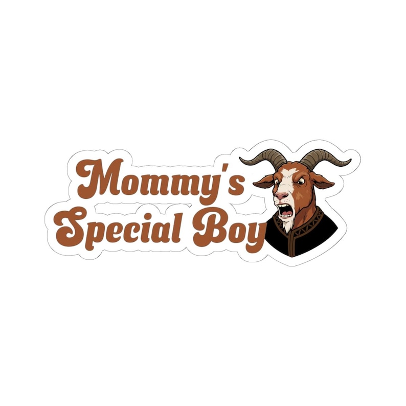 Adesivo "Menino Especial da Mamãe" Prepotente - Adesivo de Vinil Recortado com Beijo Carl de Dungeon Crawler - Princesa Posse, Presente DCC, Produtos de Livros DCC, Adesivo DCC imagem 10