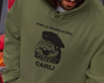Prinzessin Donut Hoodie, Dungeon Crawler Carl Sweatshirt, Viva La Revolución Katze, Gildan Heavy Blend, Princess Posse, LitRPG Fan Hoodie Geschenk