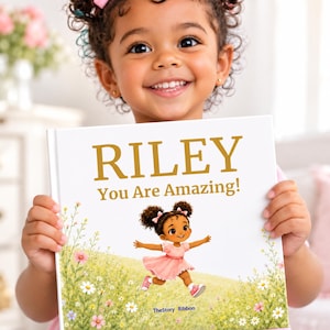 Personalized Children’s Story Book with Positive Messages for Preschoolers Confidence and Self Esteem Gift for 5 Year Old