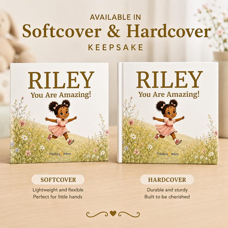 personalized keepsake books for grandchild gift from auntie toddler childrens books for little girl self esteem confidence building story for little black girls