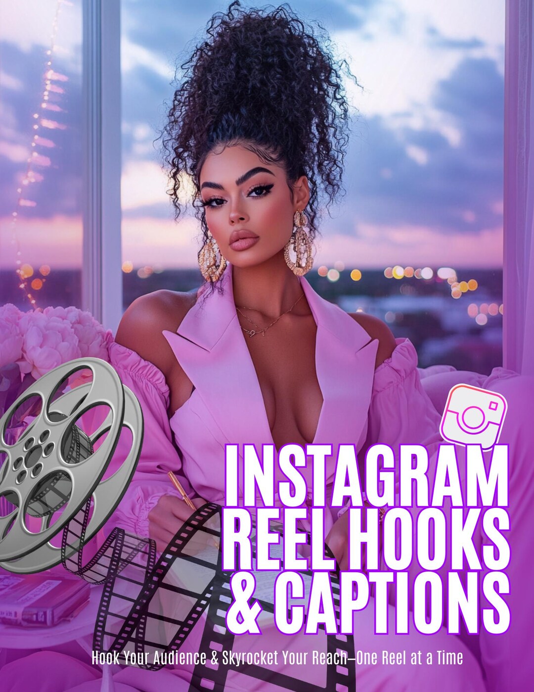 Instagram Reels Hooks and Captions Guide | 28-day Playbook | Viral ...