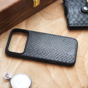 Python Skin MagSafe Phone Case | Exotic Leather | High Quality Durable Cases
