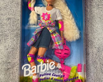 1995 Hot Skatin' Barbie JAPAN, With Rollerblades and Ice 1995 Hot Skatin' Barbie JAPAN, With Rollerblades and Ice