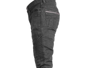 MERGE JEANS - Men’s Jeans with ribbed knees - Moto Pant - Men's Denim - Designer Jeans - Jan Hilmer