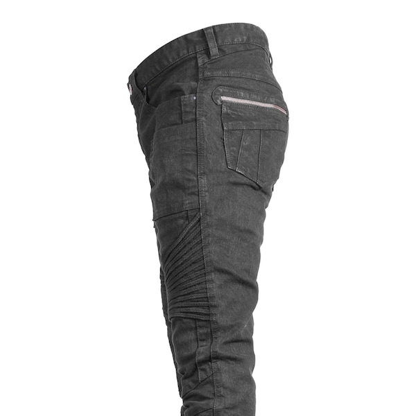 MERGE JEANS - Men’s Jeans with ribbed knees - Moto Pant - Men's Denim - Designer Jeans - Jan Hilmer