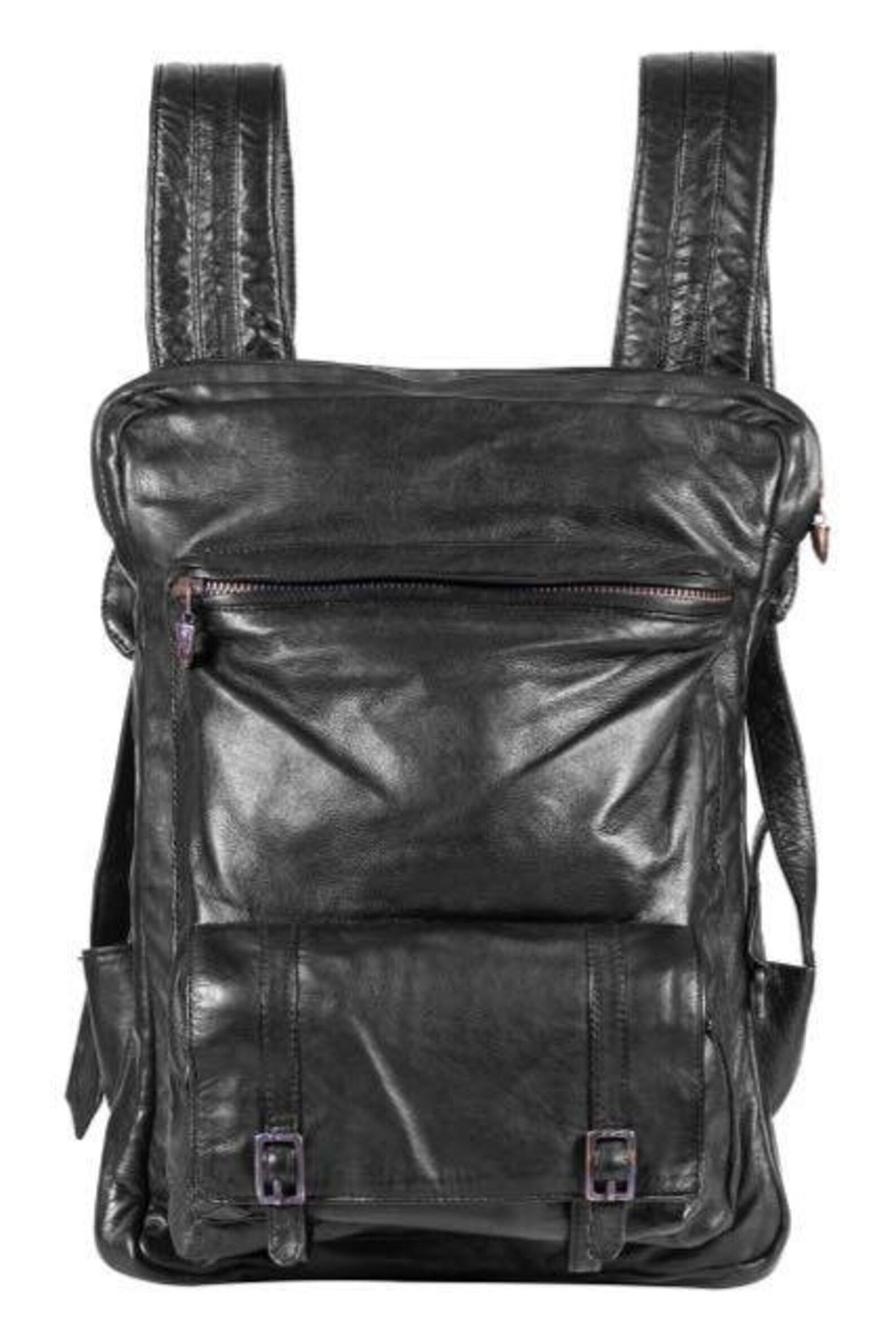 TRIPLE CLAW BACKPACK Leather Laptop Bag Unisex Laptop Etsy