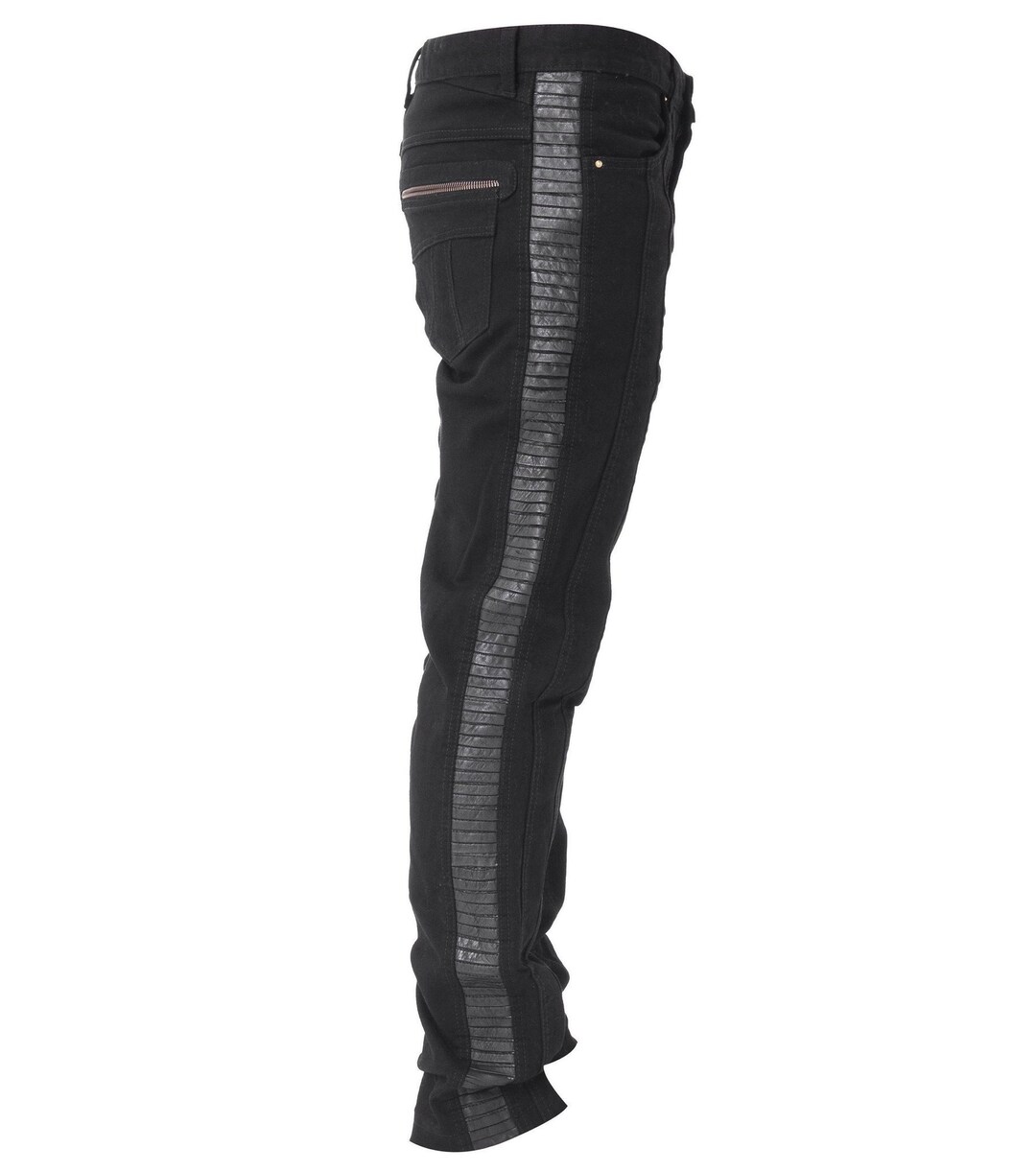 Men's Hip Hop Baggy baggy jeans - Loose Black Denim