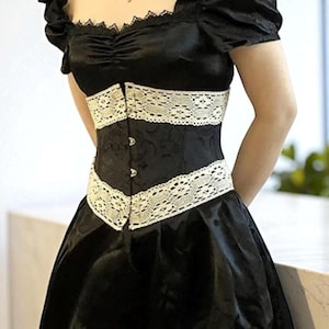 Corsetto sottoseno, corsetto, cintura corsetto, top corsetto, cintura, bustino snellente, corsetto con ricamo vintage, regalo per la migliore amica