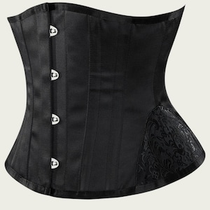 Corset, Underbust corset, corset belt, corset top, Belt, Slimming Body Elastic Bustier,  14 Steel Boned Waist Cincher , Best friend gift