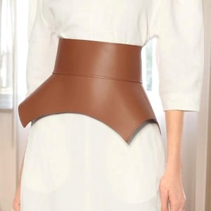 Corset belt, underbust corset, Leather corset belt, Belt, Slimming Body Elastic Bustier, Premium Genuine leather sheepskin, gift for her