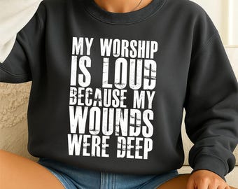 My Worship Is Loud png, Jezus png-bestand, preppy christelijke vrouwen ontwerp, sublimatie bijbelvers, Jezus citaat png, op geloof gebaseerde christelijke png
