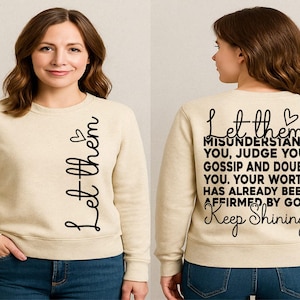 Lassen Sie sie SVG Png, halten Sie glänzende Amulette, Selbstliebe Blatt Png, motivierende Blatt Png, inspirierende Blatt geschnitten Datei für Cricut