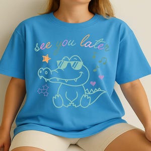 Last Day Of School Teacher Svg Png, End Of Year Teacher Tshirt, Teacher Gift, Teacher Png, See You Later Alligator Teacher Summer T-Shirt