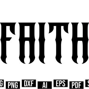 Religious SVG PNG, Faith Quote Clipart, Christian Bible Verse Files, Cricut Cut Files, Inspirational SVG Png, Trendy Svg