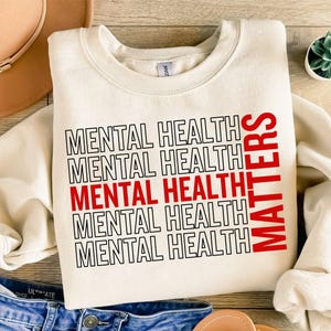 Mental Health Matters Svg Png,  Mental Health Svg, Self Love Svg, You Matter Svg, Be Kind Svg, Mental Health Awareness Svg, Positive Svg