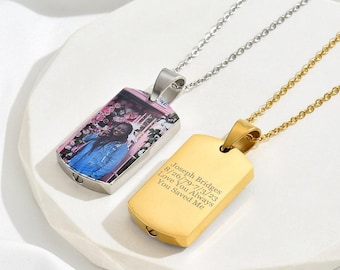 Pendentif en frêne personnalisé, collier avec urne, photo/nom/date à graver/personnalisé pour homme chien chat animal de compagnie, souvenir commémoratif des cendres en acier inoxydable
