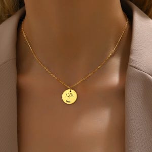 Custom Dog Name Necklace, Personalized Jewelry for Pet Lover, Animal Pet Memorial Gift, Dog Breed Silhouette Necklace, Engraved Dog Necklace