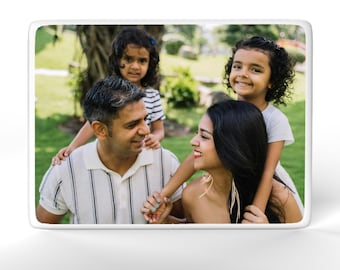 Imágenes personalizadas de porcelana conmemorativa en placas de cerámica, imágenes rectangulares horizontales para lápidas, fotos de cerámica para marcadores de tumbas.