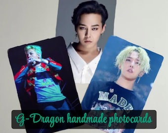 G-Dragon Big Bang K-pop Photocards