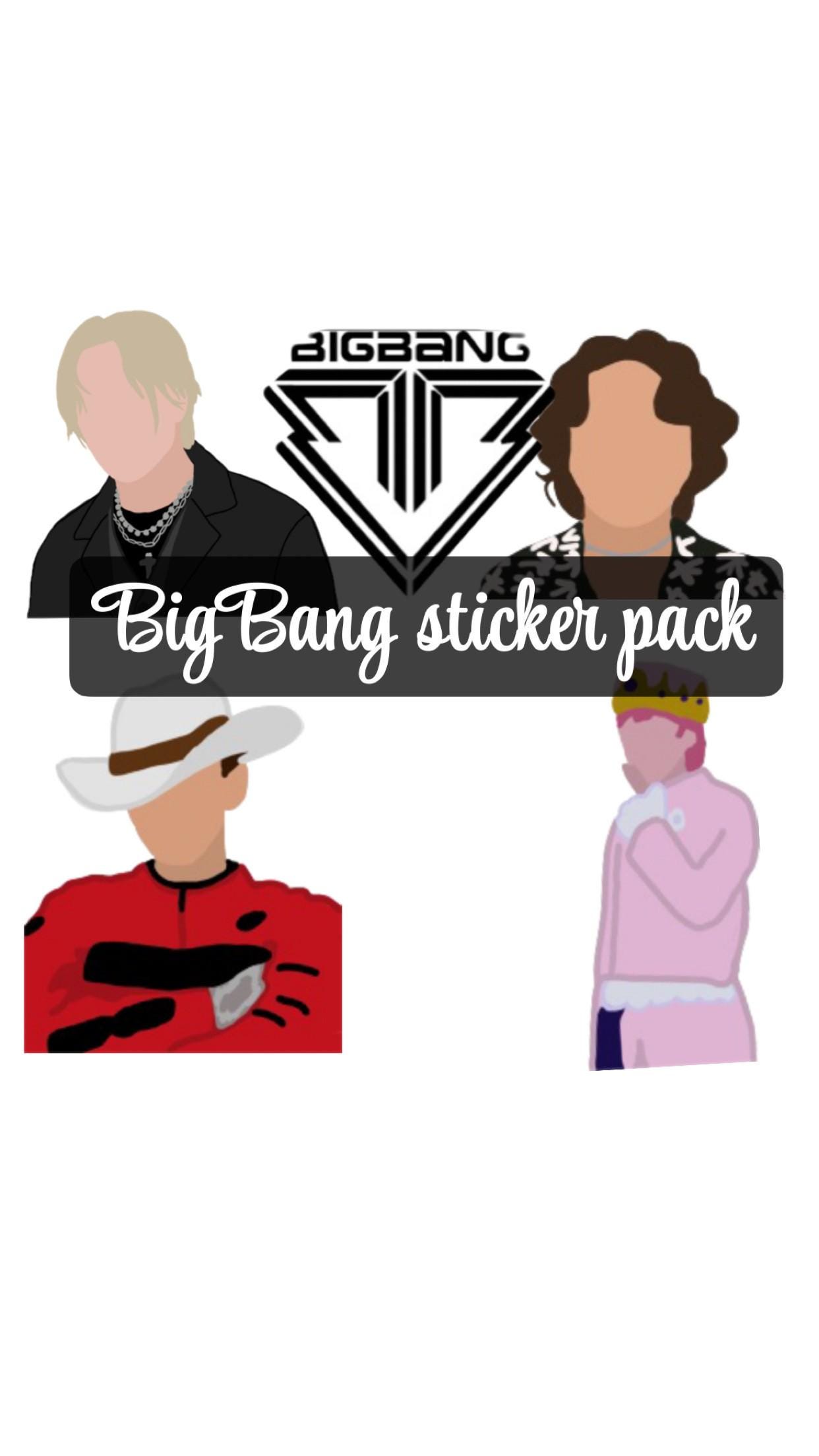 Bigbang Sticker Pack - Etsy