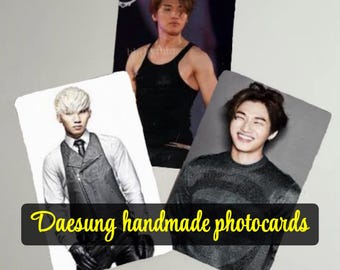 Daesung Big Bang K-pop Photocards