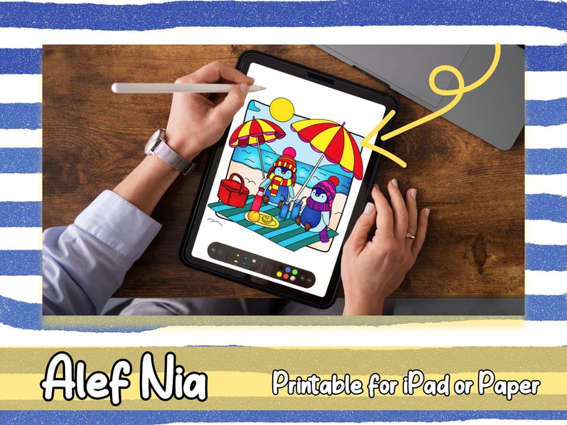 Printable cozy animal coloring book suitable for iPad and paper featuring cute friends in relaxing scenes easy coloring book digital download