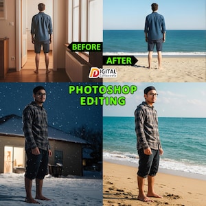 Photo Editing Service Wedding Photo, Restoration, Manipulation Custom Photo Editing Remove People Add Person Photo Retouching Photoshop Work
