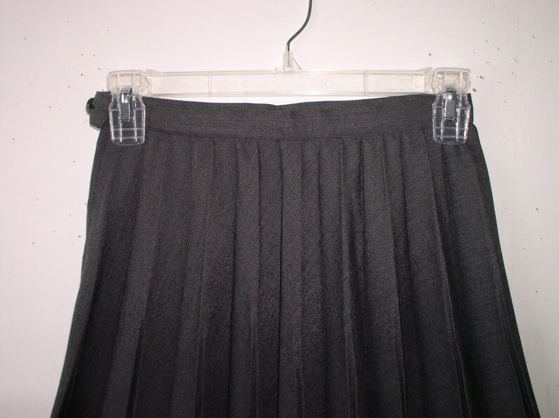 Womens Skirt 1960s Gray Pleated Skirt / Collegian of | Etsy